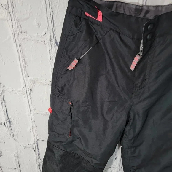 C9 By‎ Champion Girls L 10/12 Black Snow Pants Bottoms Winter Skiing Sledding - Picture 4 of 12